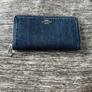Coach Denim Wallet